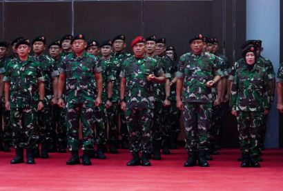 Panglima Tni Terima Laporan Korps Kenaikan Pangkat Pati Tni Jurnal